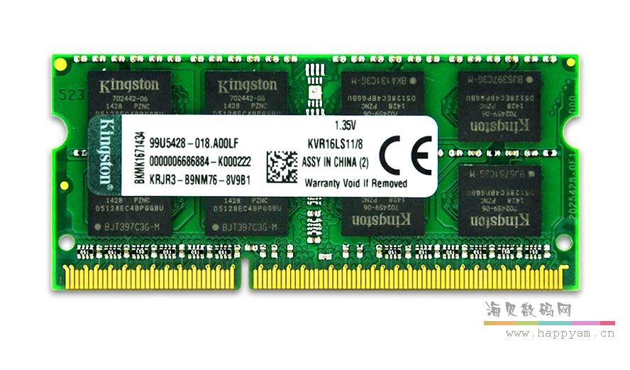 金士頓 DDR3 1600/12800 筆記本內存