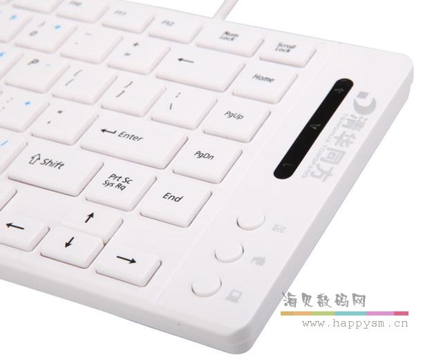 清華同方 鍵盤 kb500 白色