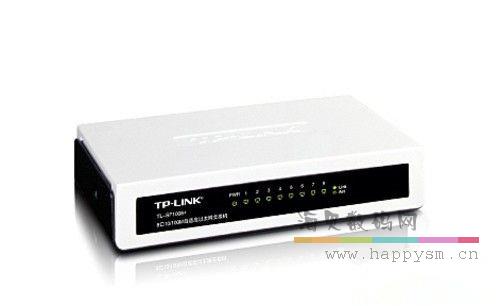TP-LINK TL-SF1008+ 8口百兆 交換機