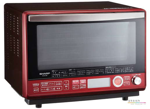 夏普 過熱蒸汽烤箱水波爐 31L 2段烹調 紅色 RE-SS10B-R