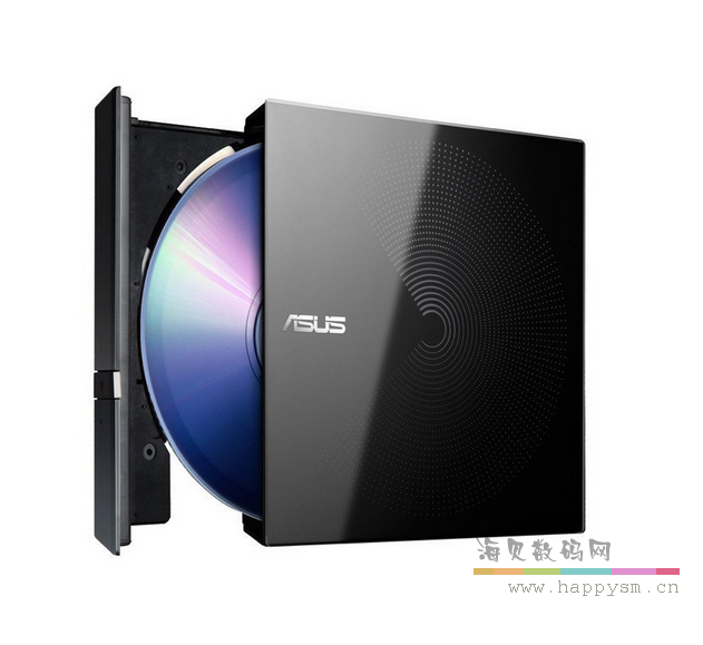 華碩 SDR-08B1-U 8倍速 黑色USB外置DVD光驅 不含刻錄功能