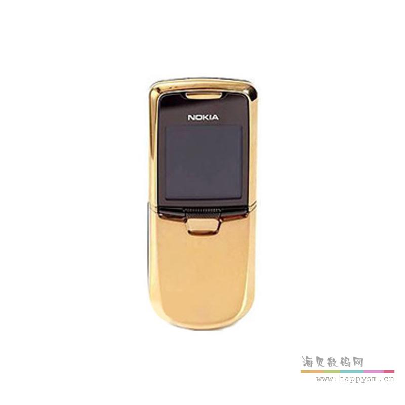 諾基亞 8800 原裝正品 金屬滑蓋 經典手機黃金色不銹鋼包郵