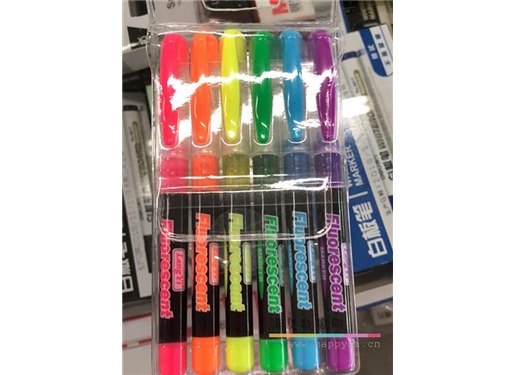 彩色記號筆 不同顏色 6個/盒