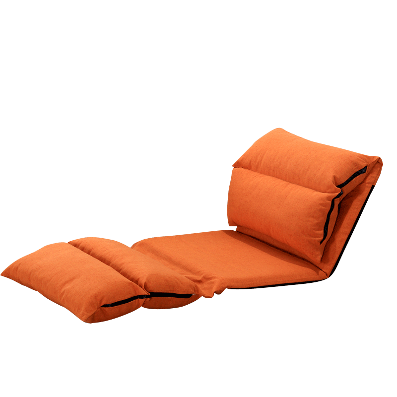 創意懶人沙發 日式休閑可折疊單人榻榻米床上小戶型靠背躺椅子簡約