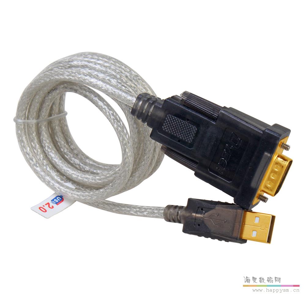 帝特/DTECH   DT-5002A  串口（公頭） 轉 USB 口 數據線