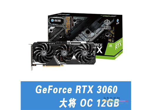 影馳 GeForce RTX3060 大將 12G 顯卡