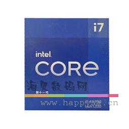 Intel i7-11700 8核16線程 盒裝CPU處理器 TDP 65W DDR4 3200