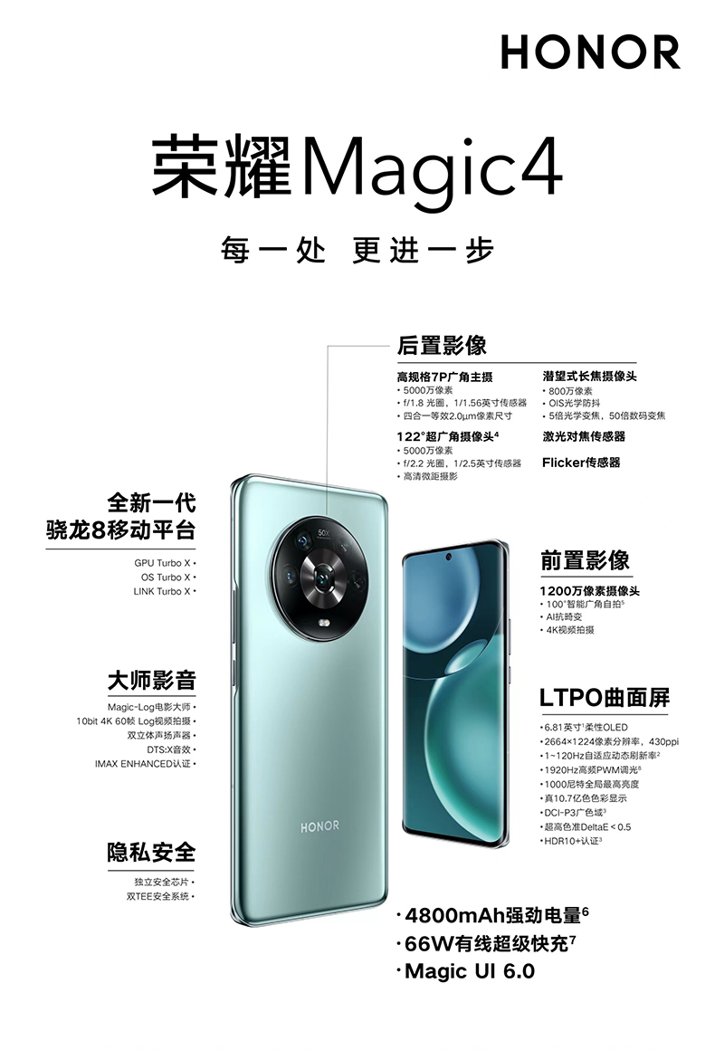 榮耀 Magic 4 手機