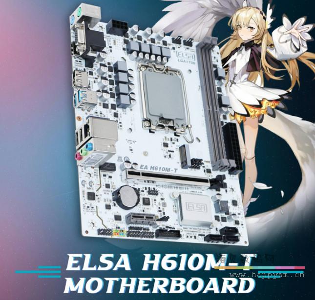 艾爾莎 ELSA H610M-T 主板