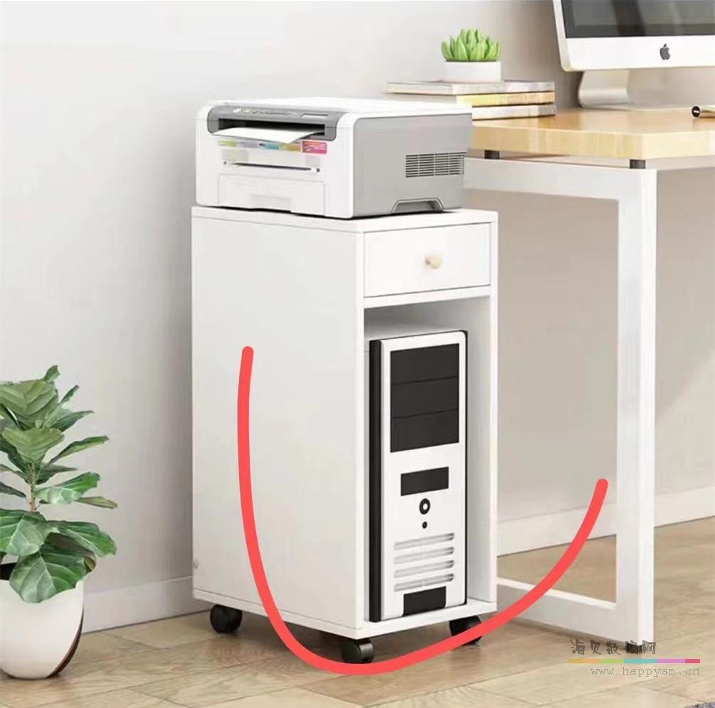 電腦柜 雙層 上邊可放打印機